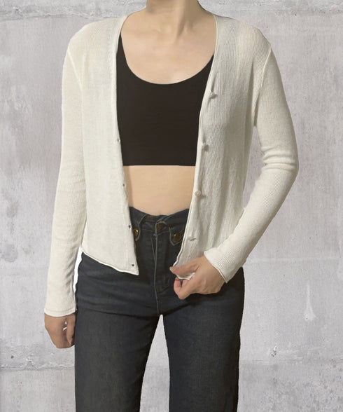 ニットカーディガンVネックニットトップス レディース 通学通勤 カーディガン 無地 サマーニット 前開き きれいめ羽織り 大人可愛い 夏服 冷房 紫外線対策 上着 85YN-900595